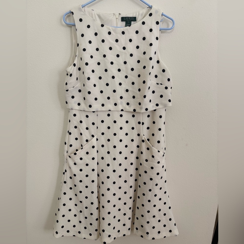 Lauren Ralph Lauren Polka Dot Dress